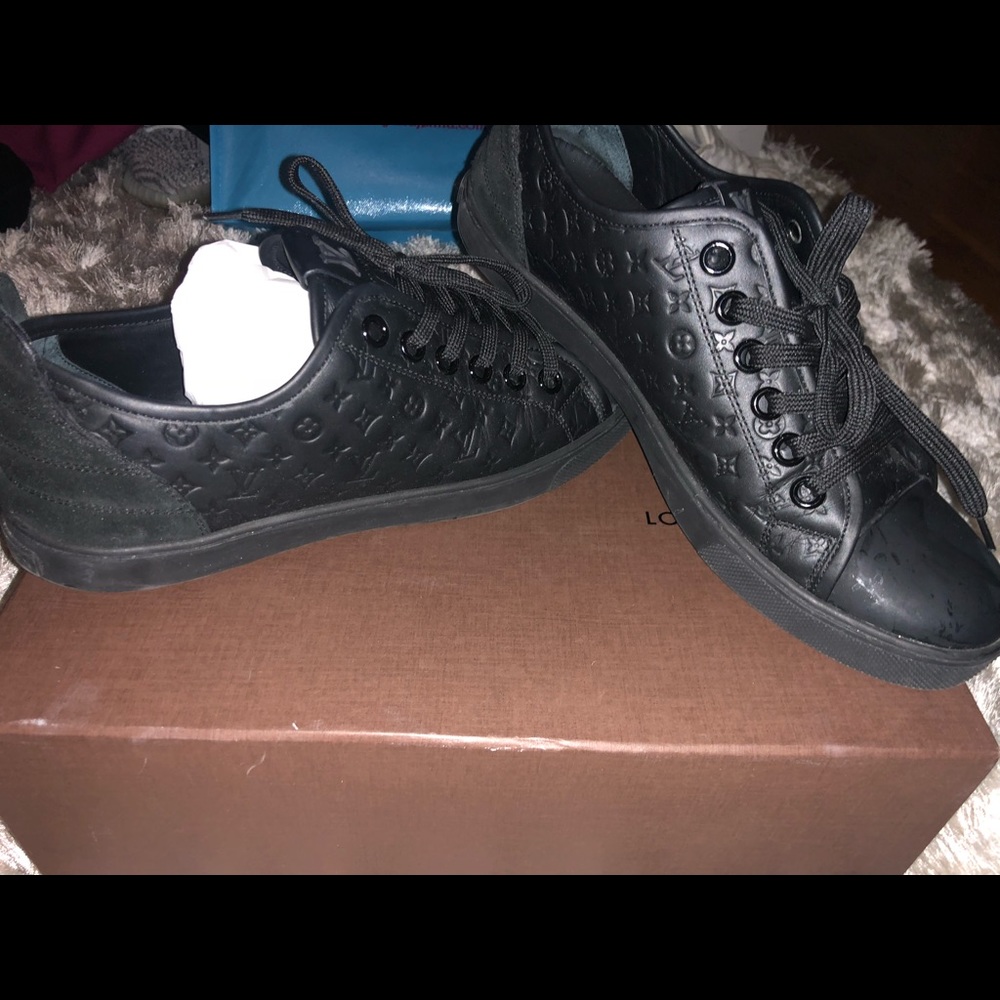 Louis Vuitton black sneakers